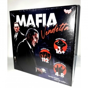 Развлекательная игра  MAFIA Vendetta укр DankoToys ДТ-БИ-07-71