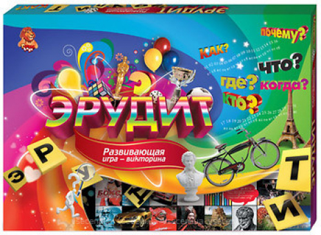 Настільна гра - вікторина "Ерудит" російська DankoToys