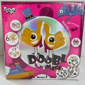 Настольная развлекательная игра "DOOBL IMAGE" Асорти 2 DBL-01-01U ДАНКО ТОЙС