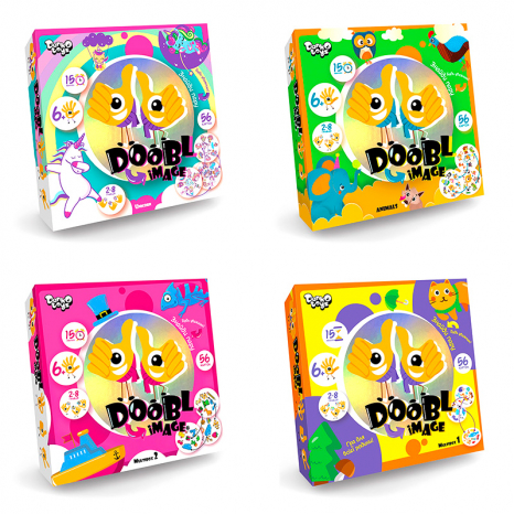Настільна розважальна гра "DOOBL IMAGE" укр(12), DBL-01-01U ДАНКО ТОЙС