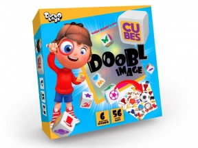 Настільна розважальна гра "Doobl Image Cubes" Danko Toys. ДТ-МН-14-51