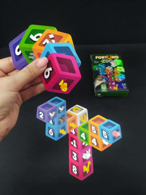 Настільна гра "FORTUNO 3D ZOO" Danko Toys