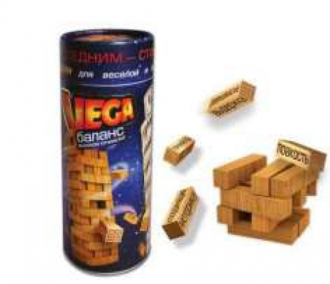 Настільна гра VEGA (джанга, дженга, вежа)
