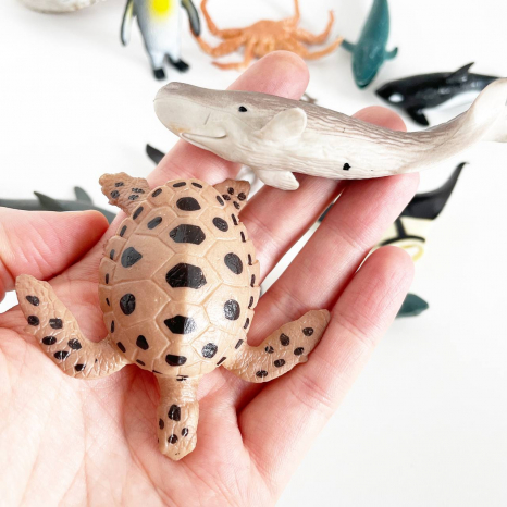 Набір тварини (фігурки тварин) морські мешканці E095-3 12 шт в наборі