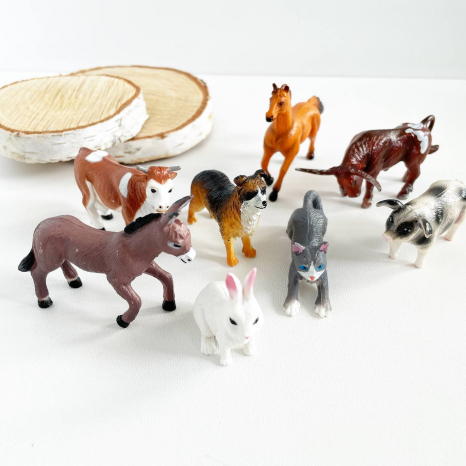 Набір тварини домашні (фігурки тварин) E095-4  8 шт в наборі