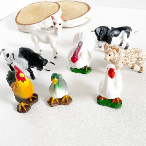 Набір тварини домашні (фігурки тварин)