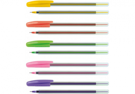 Ручка масляна ECONOMIX COLIBRI сині E10237