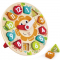 Дерев'яний пазл-сортер Hape Годинник (E1622)