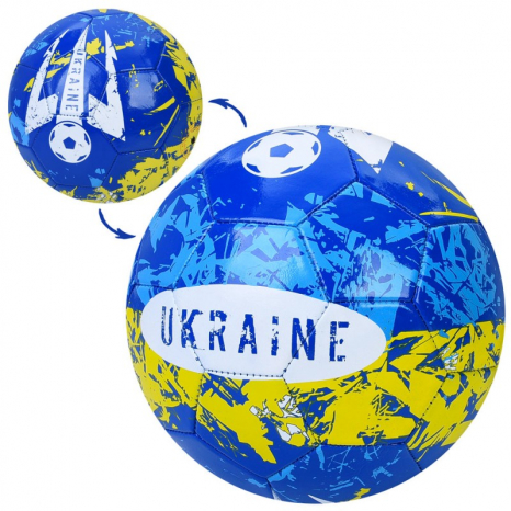 М'яч футбольний  розмір 5, ПВХ, 1,8мм, 300г, Ukraine, кул.