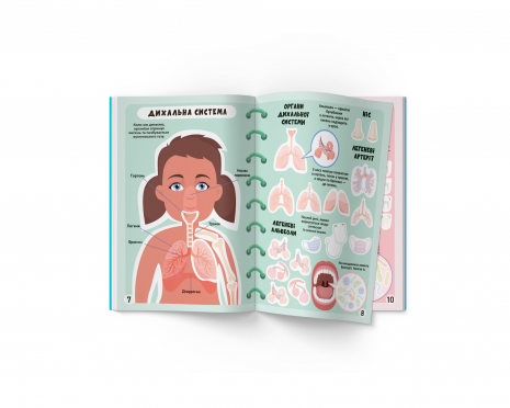 Меганаліпки. Тіло людини (18стр)