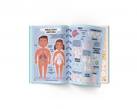 Меганаліпки. Тіло людини (18стр)