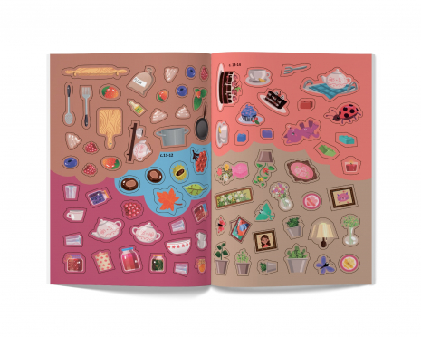 Меганаліпки. Подружки принцеси (18стр)