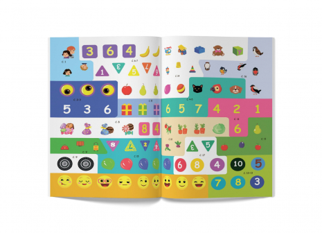 Детская литература. Нейробика. Прописи-тренажер. Математика с наклейками F00027935 Кристалл Бук