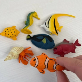 Набір фігурок морських мешканців, 7шт. у пакеті F2212