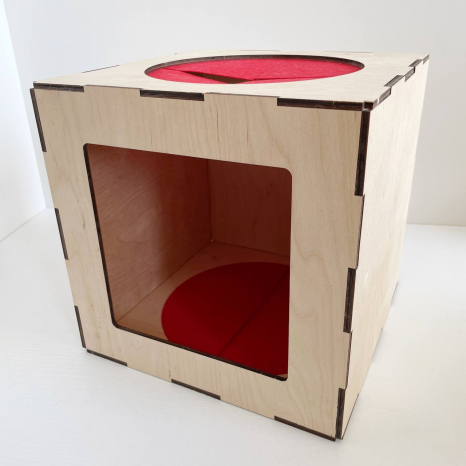 Большой сенсорный куб (коробка на ощупь) SP