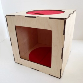 Большой сенсорный куб (коробка на ощупь) SP