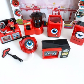 Набір побутової техніки з 6 предметів зі світловими та звуковими ефектами, FDE520