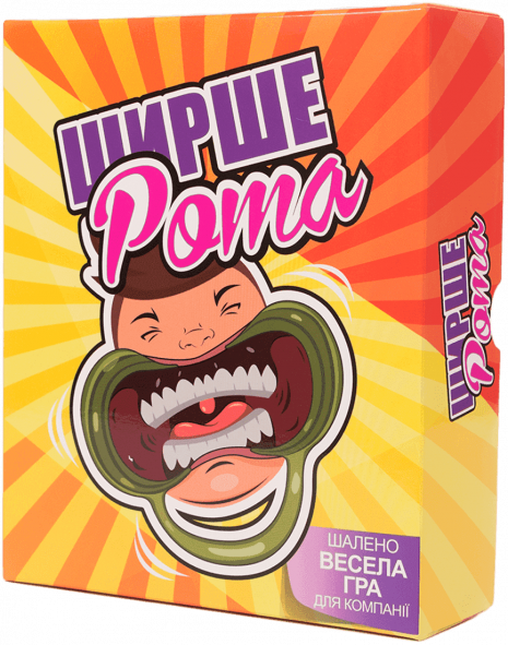 Настільна гра Ширше Рота (120 карток із фразами), Fun Game, FGS04 (укр)