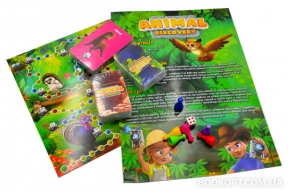 Настільна розважальна гра "Animal Discovery" G-AD-01-01U DANKO