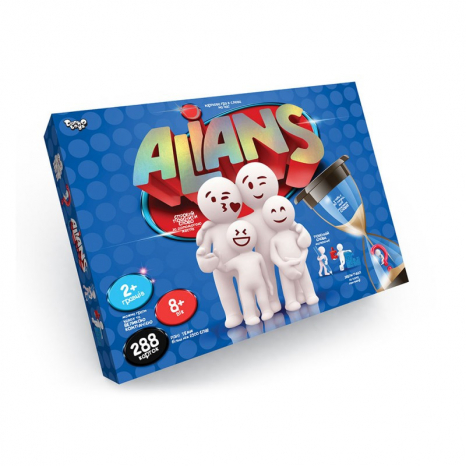 Настільна гра у слова "Alians" українська Dankotoys
