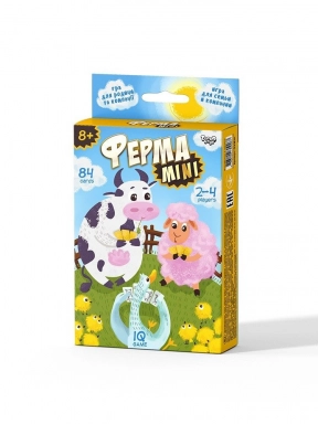 Развивающая настольная игра "Ферма MINI", DANKO TOYS G-FM-01