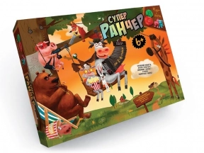 Настільна розважальна гра "Супер Ранчер", G-SR-01-01U. Danko toys