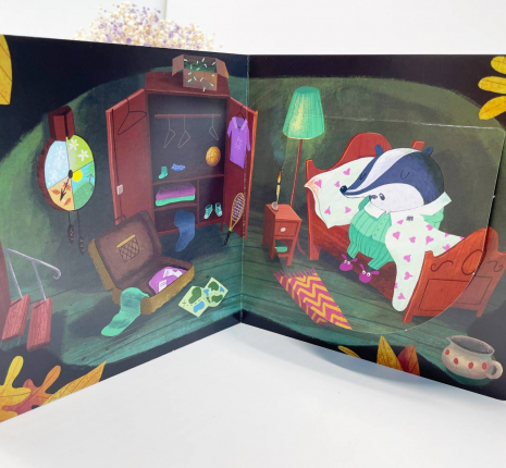 Книга с окошками. Друзья из леса : Борсук Майло ищет новый дом (укр) G1866004У Ранок