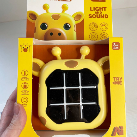 Інтерактивний планшет "Натискай швидко" хрестики-нулики G66-1/2/3/4/5/6