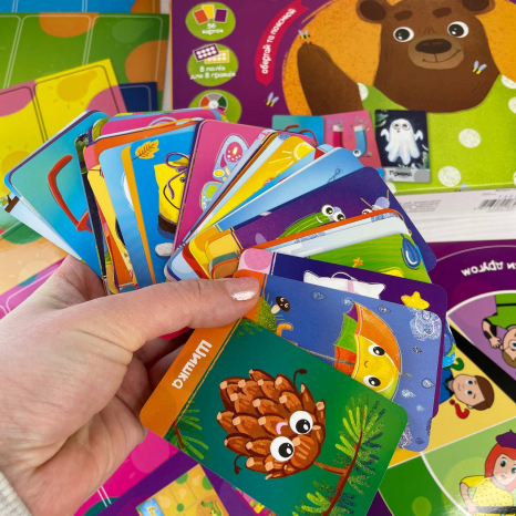 Настільна розвиваюча гра "Міркувал-ка", GSO-01-01U Danko toys