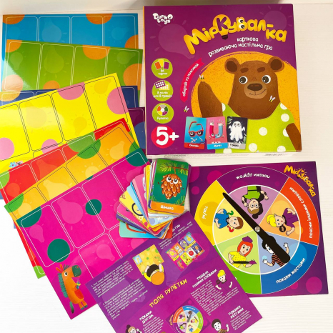 Настільна розвиваюча гра "Міркувал-ка", GSO-01-01U Danko toys