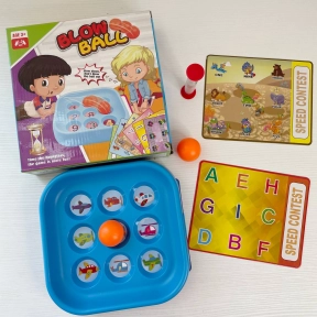 Настільна розважальна гра Дуй на м'яч (Blow Ball Board Game)