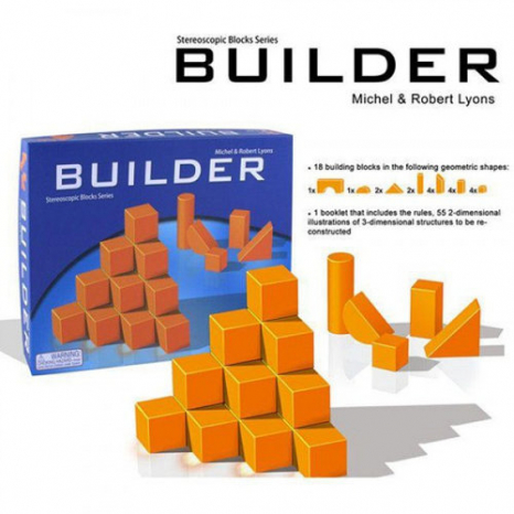 Настільна гра-головоломка "Гра будівельника" / "Builder Game". GT274411