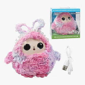 Інтерактивна м'яка іграшка зі штучним інтелектом Holly: озвучена українською, 50 мов, голосове спілкування, H-31456