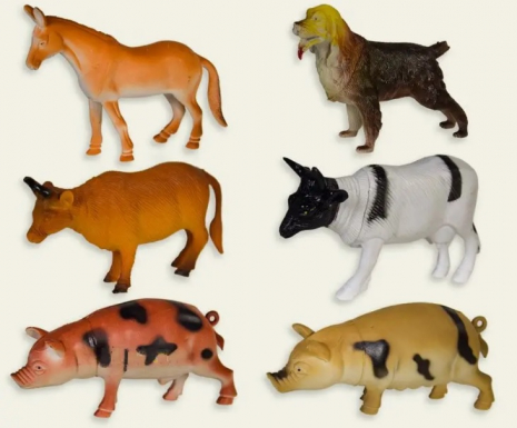 Набір іграшкових фігурок "Домашні тварини" H636