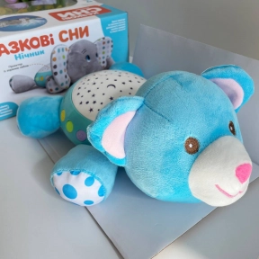 Ночник Голубой мишка Limo Toy  HB 0001 ABCD