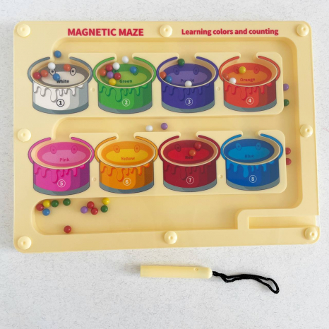 Магнітна гра - сортер Вивчаємо кольори