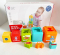 Розвиваюча іграшка для найменших.Пірамідка транспорт. HE0225