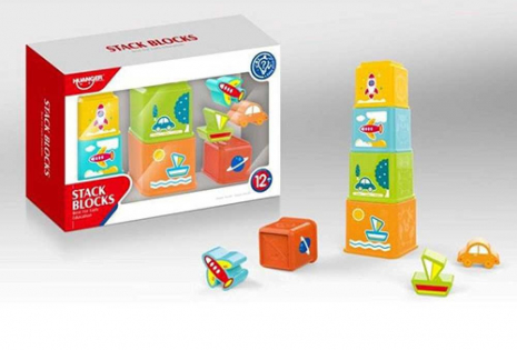 Розвиваюча іграшка для найменших.Пірамідка транспорт. HE0225