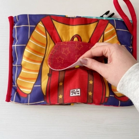 Мягкая тактильная книга Одежда, HF-G001-K