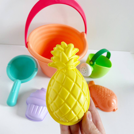 Дитячий силіконовий набір для пісочниці (м'який)