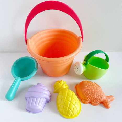 Дитячий силіконовий набір для пісочниці (м'який)