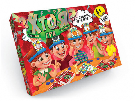Настільна гра "Хто я" (українська), Dankotoys