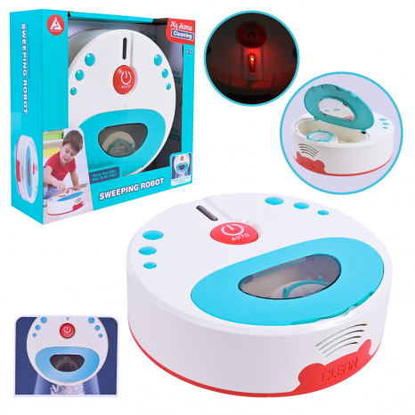 Дитяча іграшка робот - пилосос: їздить, збирає бруд