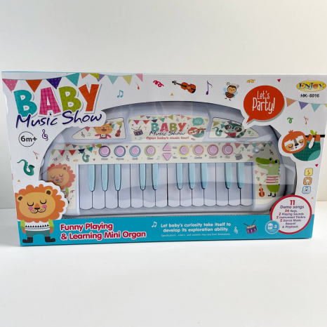 Детское музыкальное Пианино на батарейках 43 см. HK-6016