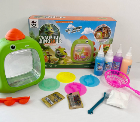 Набір для творчості Аквагель акваріум Діно, HS 2100