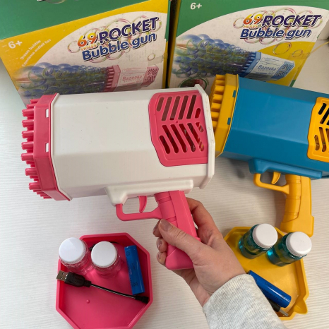 Мильні бульбашки Пістолет на акумуляторі