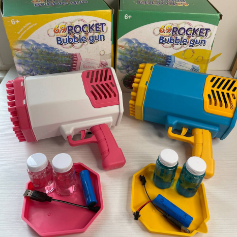 Мильні бульбашки Пістолет на акумуляторі