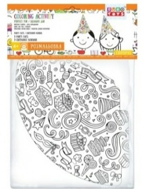 Раскраска-колпак праздничный "Сюрприз", EuroToys