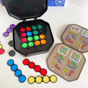 Настільна логічна гра з підсвіткою 50 рівнів IQ 9 B