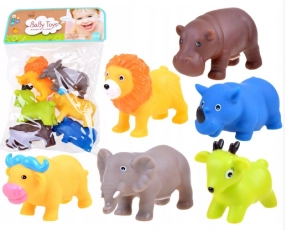 Іграшка для купання J560A-42 тварина, пищалка, 6шт.,кул., 24-19-5 см.